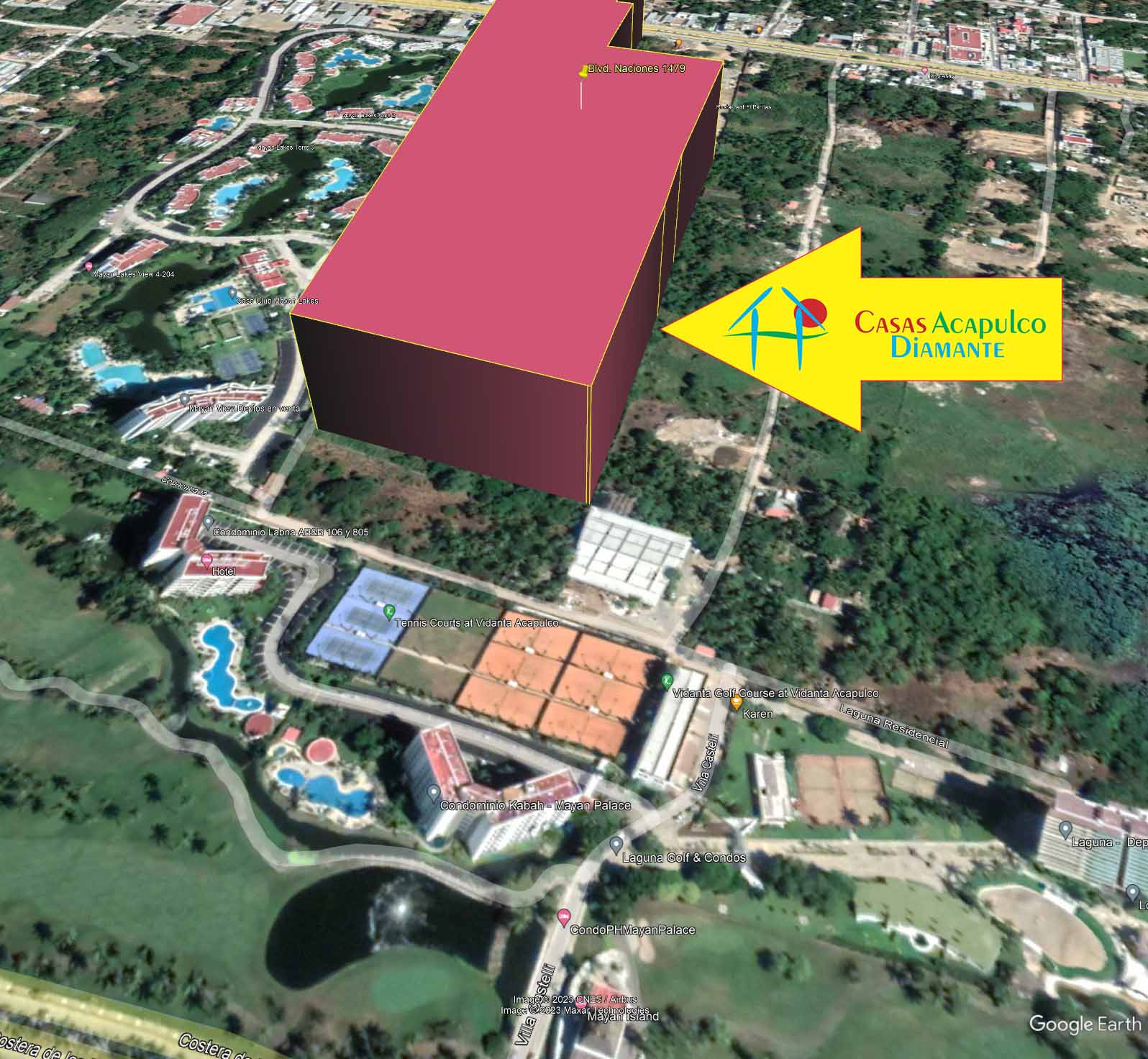 Terreno Blvd. Naciones 1479 - Vista área 3